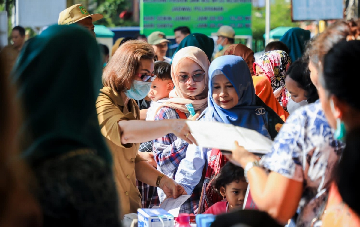 21 Puskesmas di Medan Capai Target 95 Persen Cakupan Sub PIN Polio