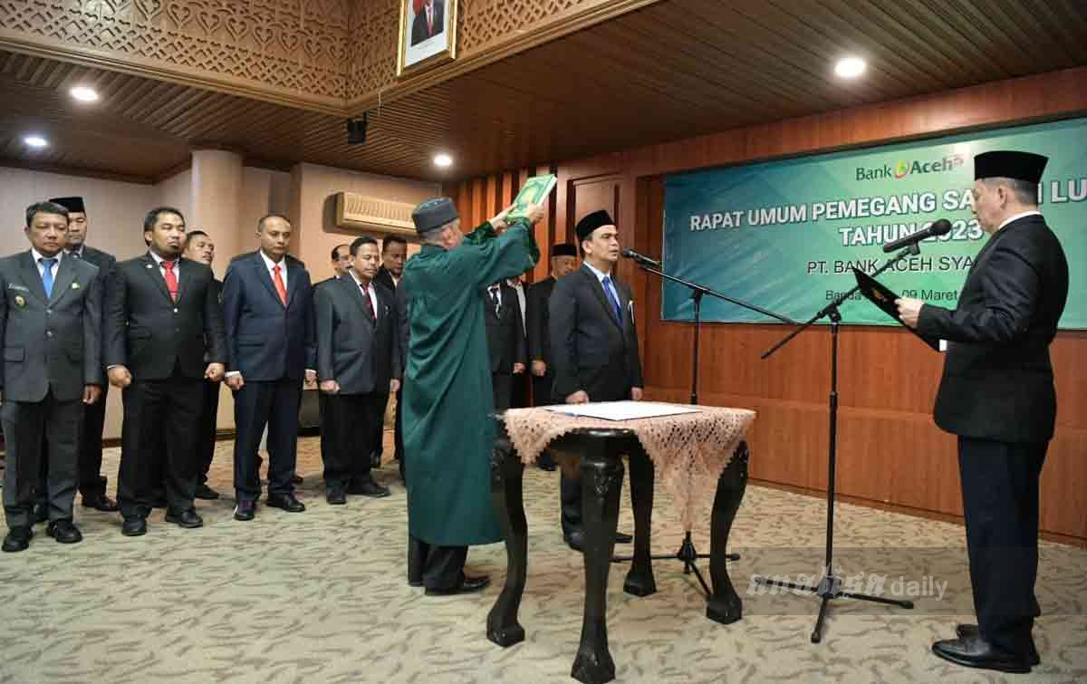 Muhammad Syah Jadi Dirut Bank Aceh Syariah 2023-2027