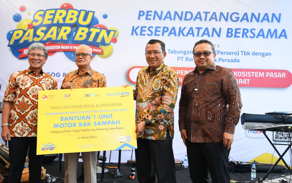 BTN Dorong Digitalisasi Pasar Tradisional