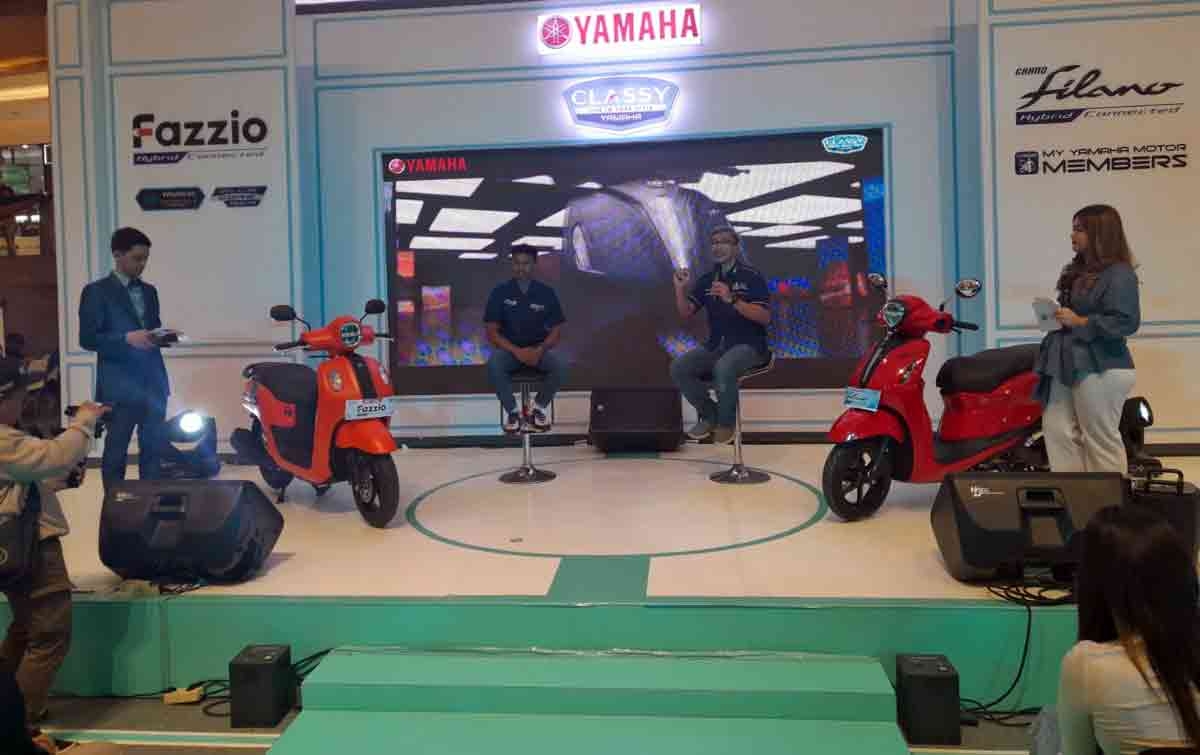 Kawula Muda Padati Launching Yamaha Filano dan Fazzio di Medan