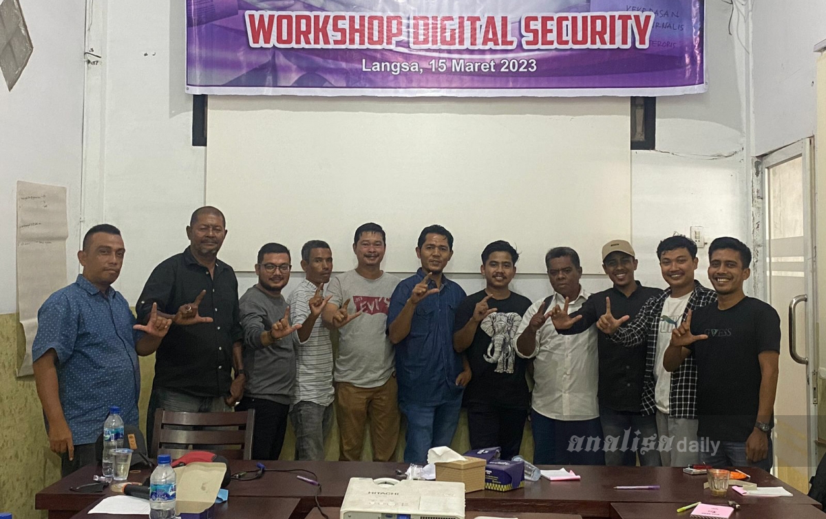 AJI Langsa Gelar Pelatihan Keamanan Digital