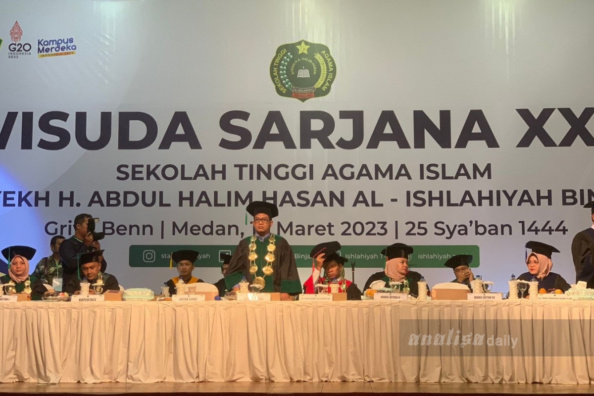 STAI Al-Ishlahiyah Binjai Wisuda 571 Lulusan, Siap Bertransformasi Menjadi Institut