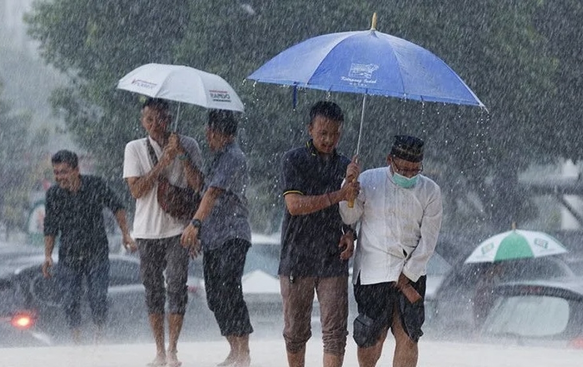 Sebagian Besar Wilayah di Indonesia Berpotensi Alami Hujan Lebat