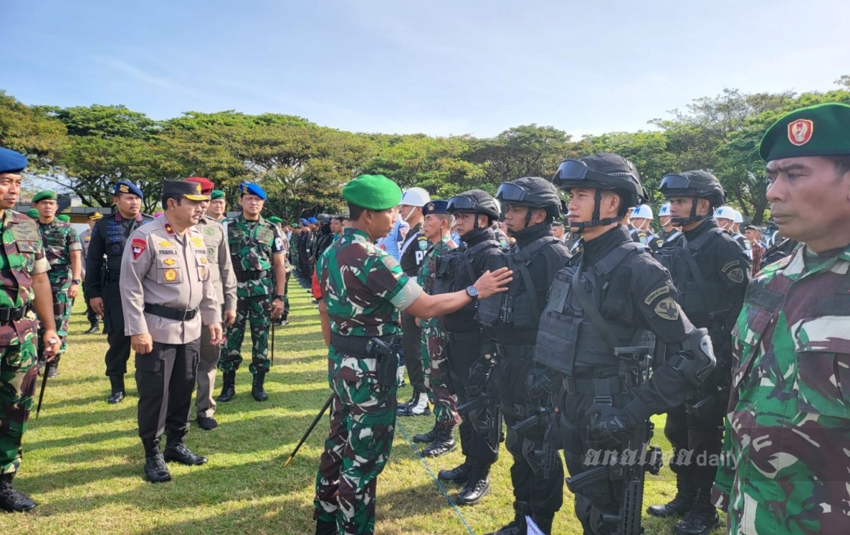 Wapres Kunjungi Aceh, Kodam IM dan Polda Gelar Pasukan Pengamanan