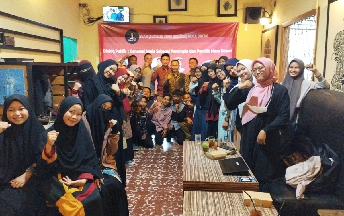 PD SUAR Kota Binjai Dialog Publik Interaktif:  Generasi Muda sebagai Pemimpin dan Pemilik Masa Depan