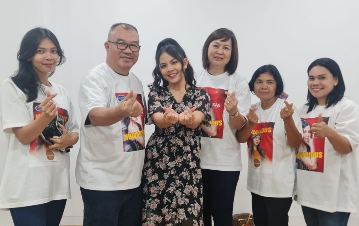 Rudy Hermanto Ajak Warga Sumut Dukung Novia Situmeang di Indonesian Idol