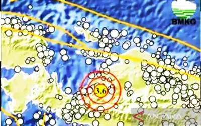 Gempa Bumi Dangkal Gunjang Beberapa Daerah di Indonesia