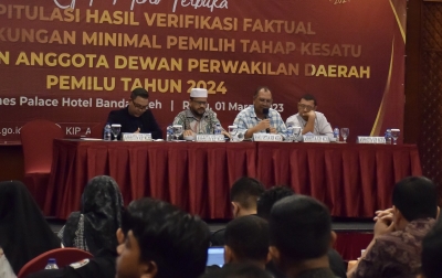 6 Balon DPD RI Aceh Dinyatakan Penuhi Syarat