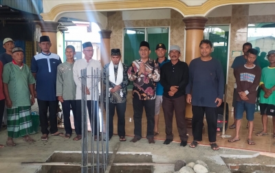 Peletakan Batu Pertama Pembangunan Masjid Baitul Hakim