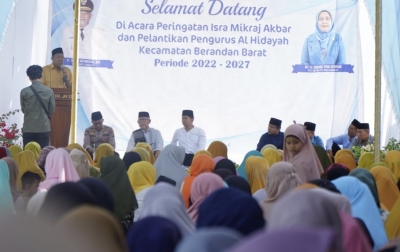 Pengurus DPC Al-Hidayah Berandan Barat Dilantik