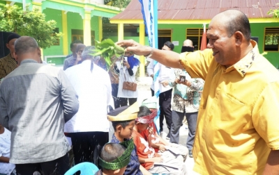 Ikatan Alumni Akbid Langkat Baksos, Cek Kesehatan Warga Pematang Cengal