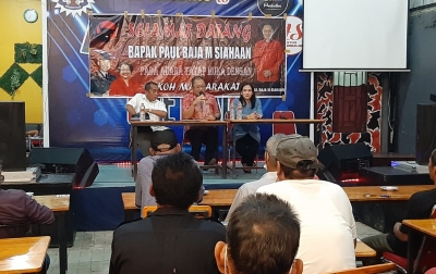 Ajak Warga Jaga Pancasila, Rumah Aspirasi Paul Baja M Siahaan Turun ke Deliserdang