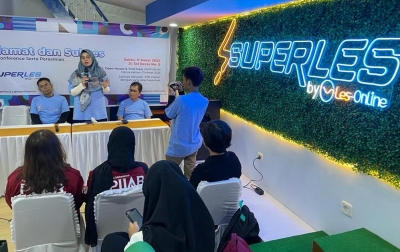 Superles by Les-Online, Bimbel Pertama Gunakan AI di Indonesia Ada di Medan