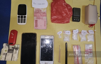 Polisi Tangkap Penjual Narkoba di Rumah