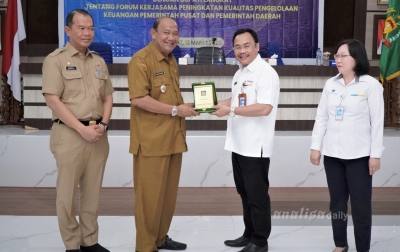 Pemkab Langkat  dan Ditjen Perbendaharaan Sumut Teken Nota Pengelolaan Keuangan