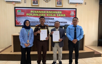 Pegadaian Kanwil I Medan dan Kejari Padangsidimpuan MoU Penanganan Masalah Hukum