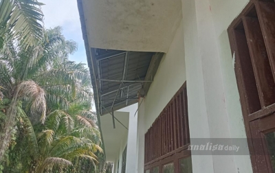 Baru Selesai Dibangun dan Belum Difungsikan, Gedung USB Terlihat Rusak