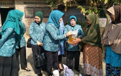 Sambut Ramadan, PKK Langkat Bantu Kaum Duafa