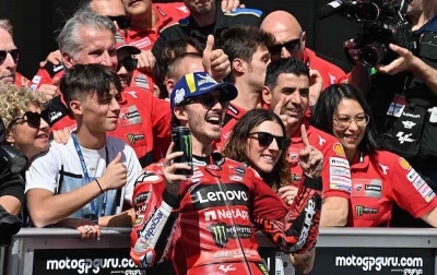 Pecco Bagnaia Menangi Sprint Race Perdana MotoGP 2023