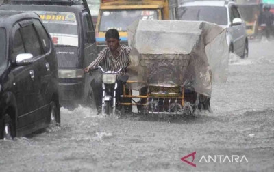 BMKG: Sebagian Wilayah Sumatera Utara Berpotensi Diguyur Hujan