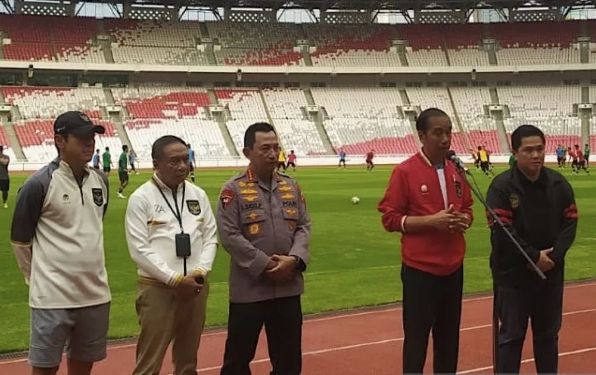 Jokowi Dengarkan Curhat Pemain Timnas usai Batal Berlaga di Piala Dunia U 20