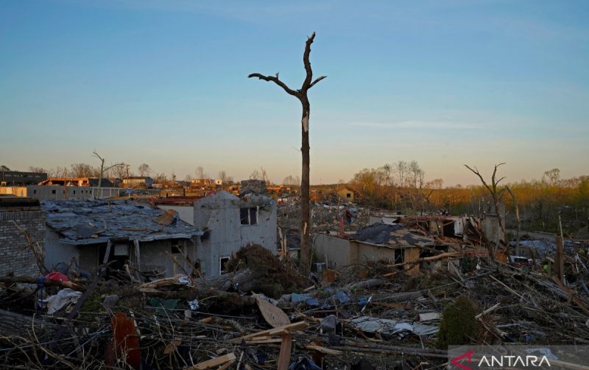 Tornado di AS Tewaskan 26 Orang dan Lukai Puluhan Lainnya