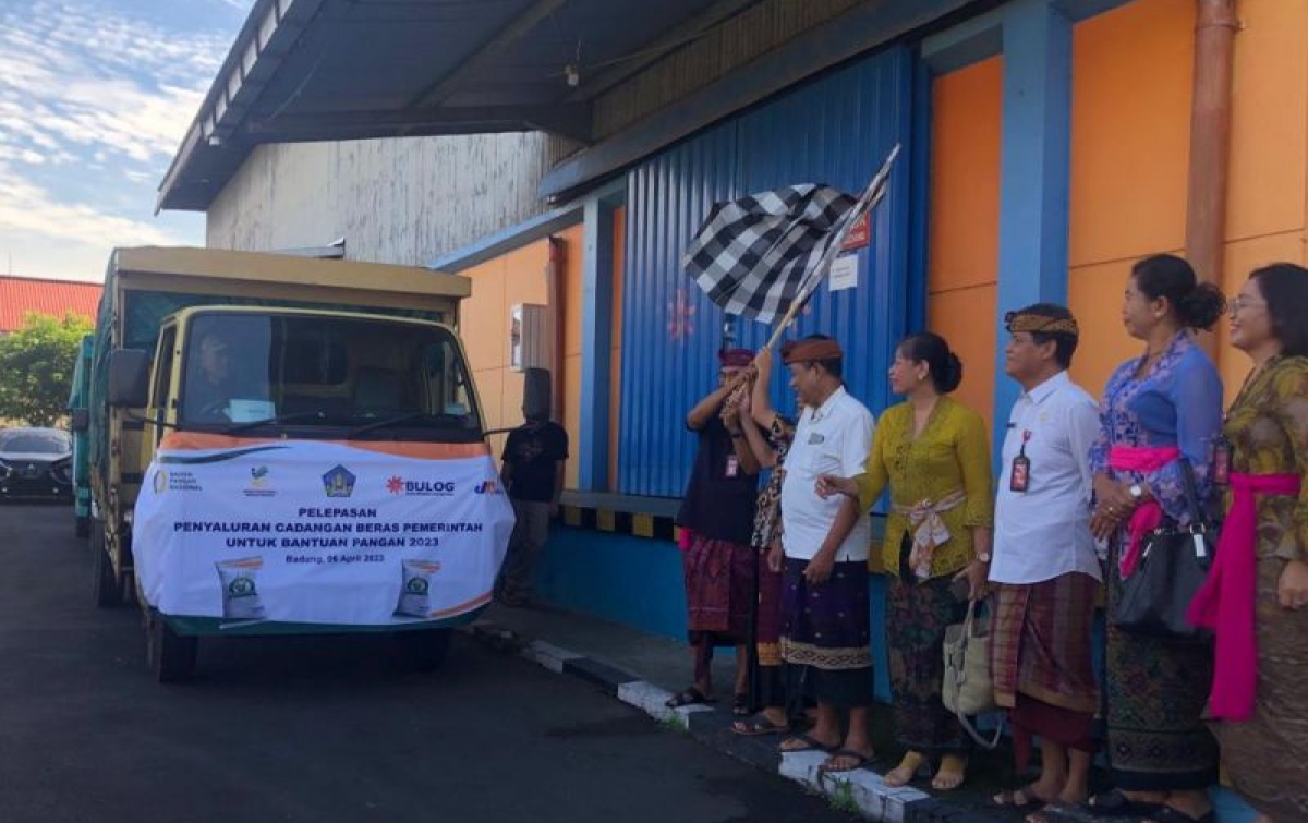 Bulog Distributes 6 Thousand Tons of Rice to Beneficiaries in Bali