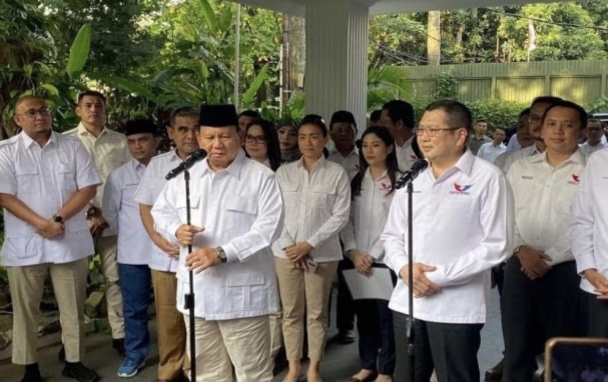 Perindo Beri Sinyal Positif Diajak Prabowo Gabung Koalisi Besar, HT: Untuk Kepentingan NKRI
