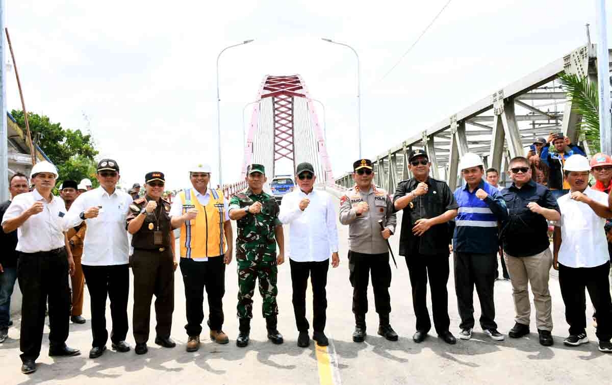 Dibangun Sejak 2015, Warga Diminta Menjaga dan Merawat Jembatan Sei Wampu