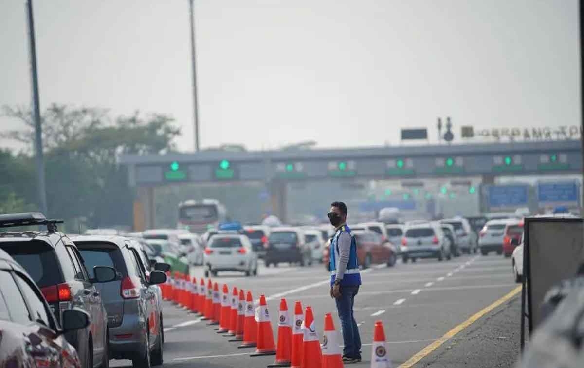 Rekayasa Lalu Lintas Diberlakukan untuk Arus Balik