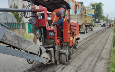 Pemko Medan Perbaiki 3 Jalan Provinsi