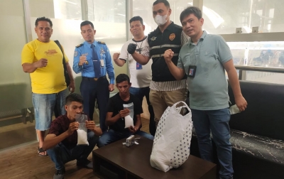 Bawa 4 Kg Sabu, 2 Calon Penumpang Pesawat Ditangkap di Kualanamu