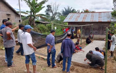 Kelompok Tani di Desa Pohan Jae Terima Bantuan Benih Kopi