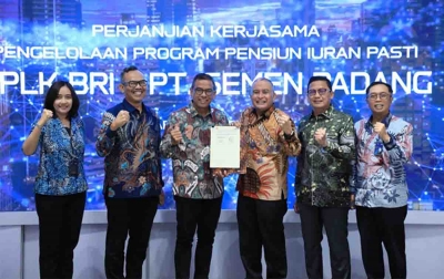 Semen Padang Percayakan Pengelolaan Program Pensiun Iuran Pasti ke DPLK BRI
