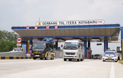 H-7 hingga H-4 Lebaran 2023, Tercatat 90.140 Kendaraan Masuk Sumatera via JTTS
