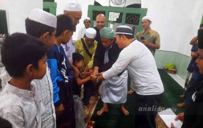 Masyarakat Ikpos Antusias Hataman Alquran di  Masjid Nurul Ikhlas