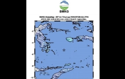 Gempa Bumi di Laut Banda Tidak Berpotensi Tsunami