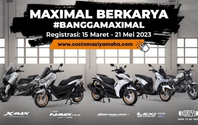 Buruan Daftar, Kompetisi Modifikasi Customaxi Yamaha 2023 Kembali Digelar