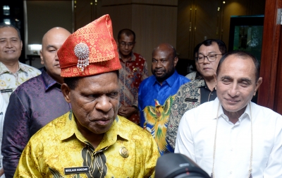 Pj Gubernur Papua Pegunungan Temui Edy Rahmayadi, Ingin Belajar dari Sumut