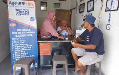 AgenBRILink Tak Henti Layani Kebutuhan Transaksi Masyarakat Selama Hari Libur