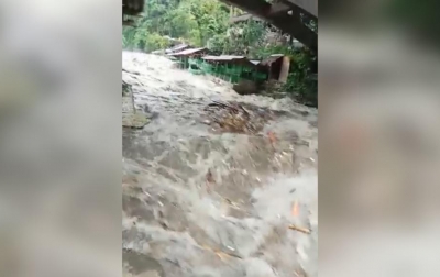Sembahe Diterjang Banjir Bandang, Warga Diimbau Waspada