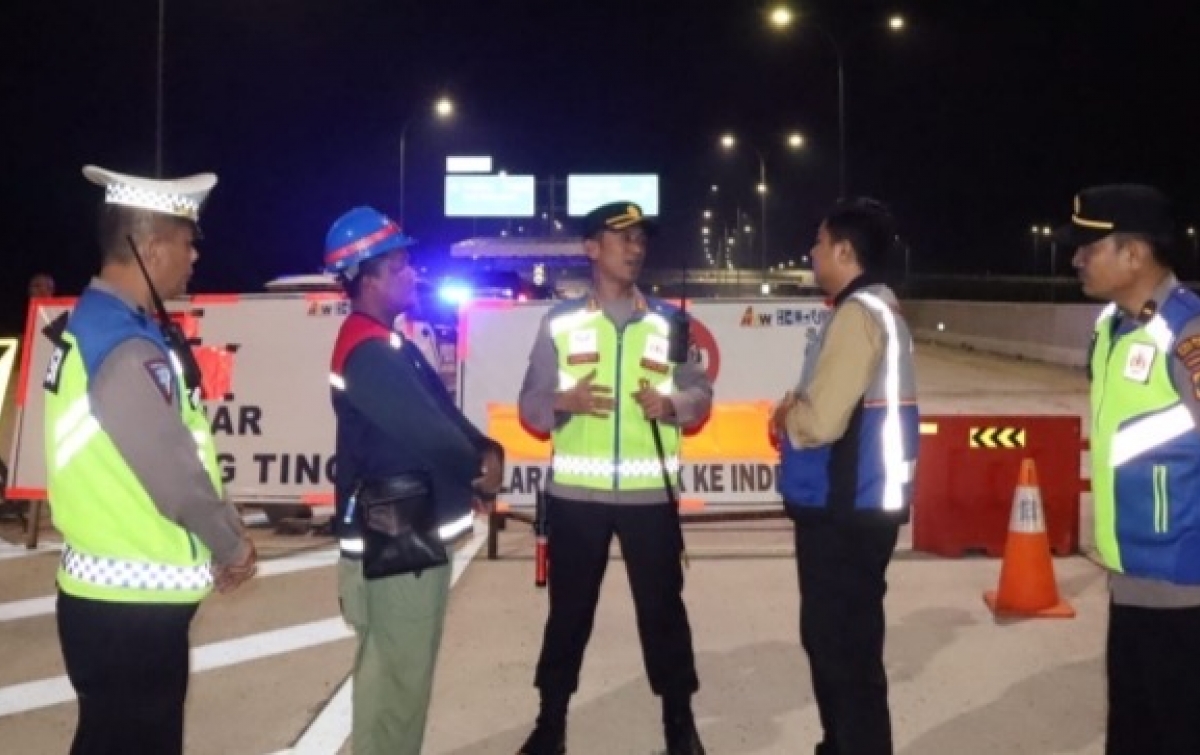 Jalur Mudik Fungsional Tol Tebingtinggi-Indrapura Ditutup