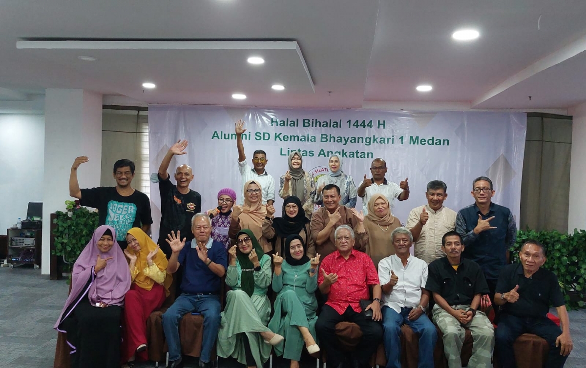 Perkuat Silaturahmi, Ikatan Alumni Lintas Angkatan SD Bhayangkari Medan Halalbihalal
