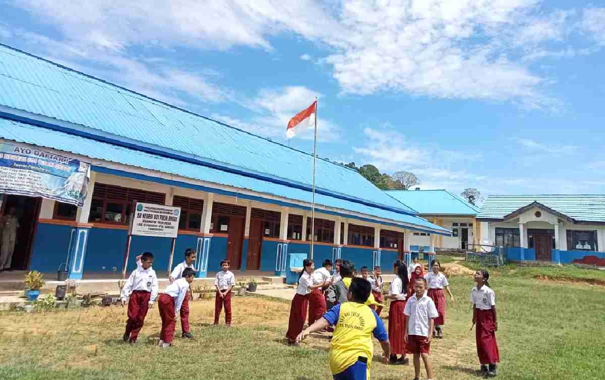 Dorong Kemajuan Pendidikan, BRI Renovasi SDN 001 Tulin Onsoi di Pelosok Nunukan