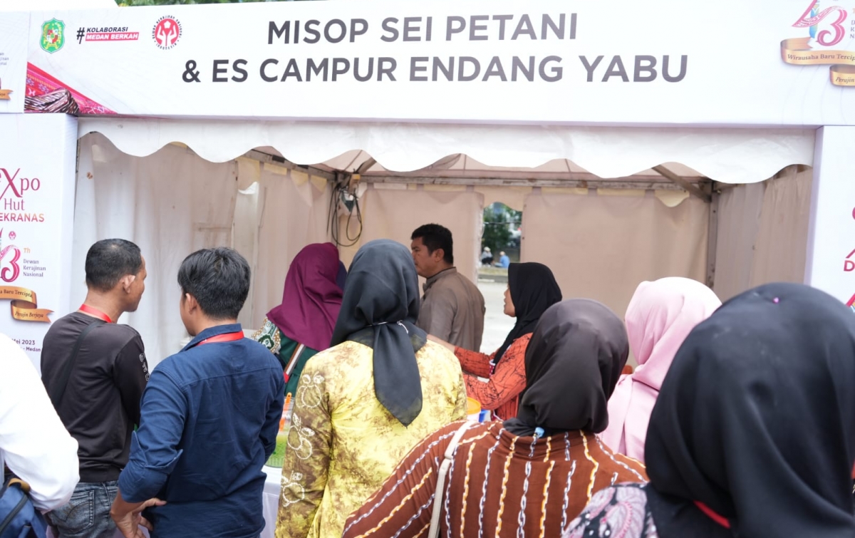 HUT Dekranas ke-43 Bawa Berkah Bagi Pelaku UMKM di Medan