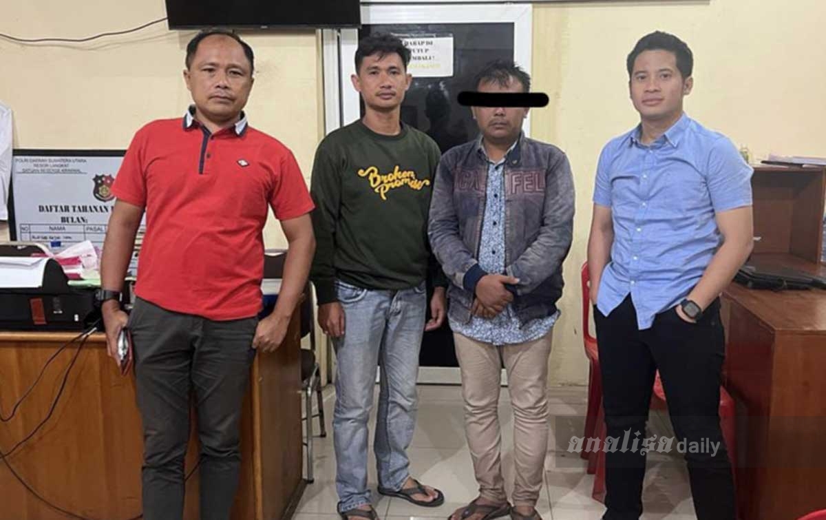 Pelaku Pembacokan Ditangkap Sat Reskrim Polres Langkat