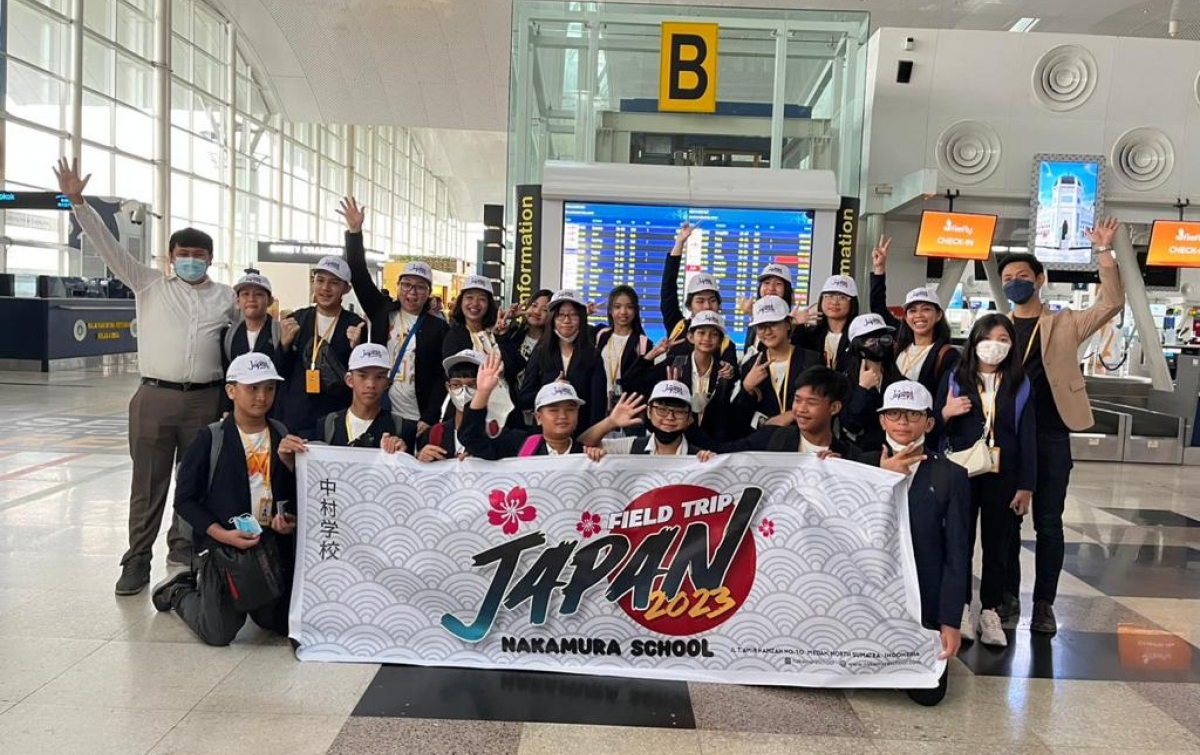Perkenalkan Indonesia, Nakamura School Berangkatkan Siswa-Siswi Study Trip ke Jepang