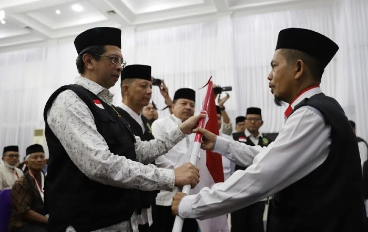 Irjen Kemenag Lepas Jemaah Haji Aceh Kloter 1, Sudah Bertolak ke Tanah Suci