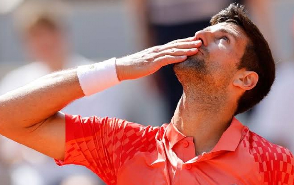 Aksi Novak Djokovic Tulis Pesan Soal Konflik Kosovo dan Serbia di French Open