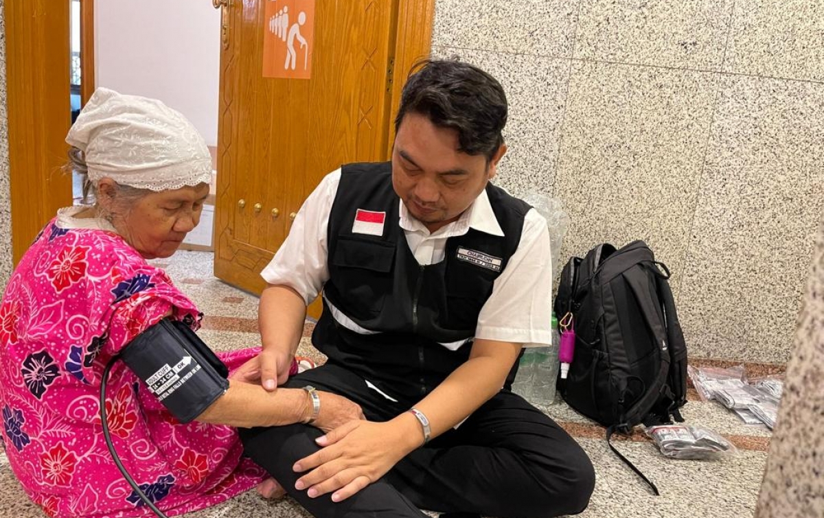1.600 Tenaga Kesehatan Haji Siap Layani Jemaah di Kloter